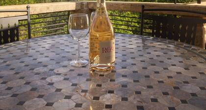 Architect-designed villa in Provence at the foot of Mont-Ventoux