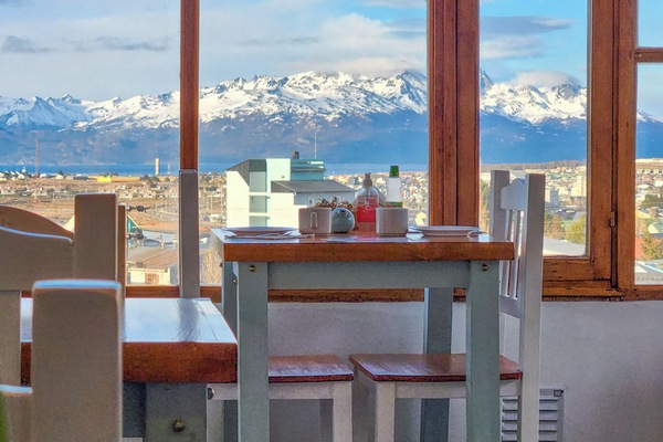 Utsikt fra overnattingsstedet