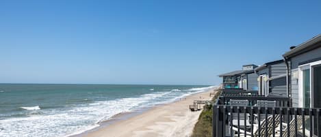 Aan het strand