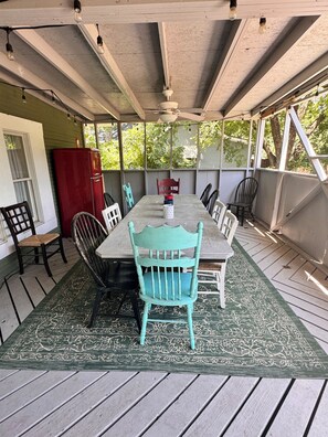 Udendørs spisemuligheder