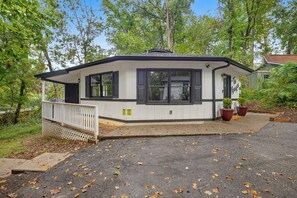 Exterior - Fun & Funky Asheville Home with Pool Table, Darts (Arden)