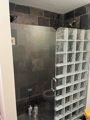 Shower, jetted bath, hair dryer, towels - Oasis in Benton Park/Soulard (St. Louis)