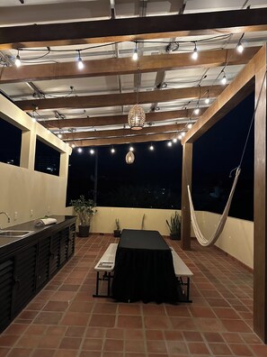 Overnattingsstedets uteområder