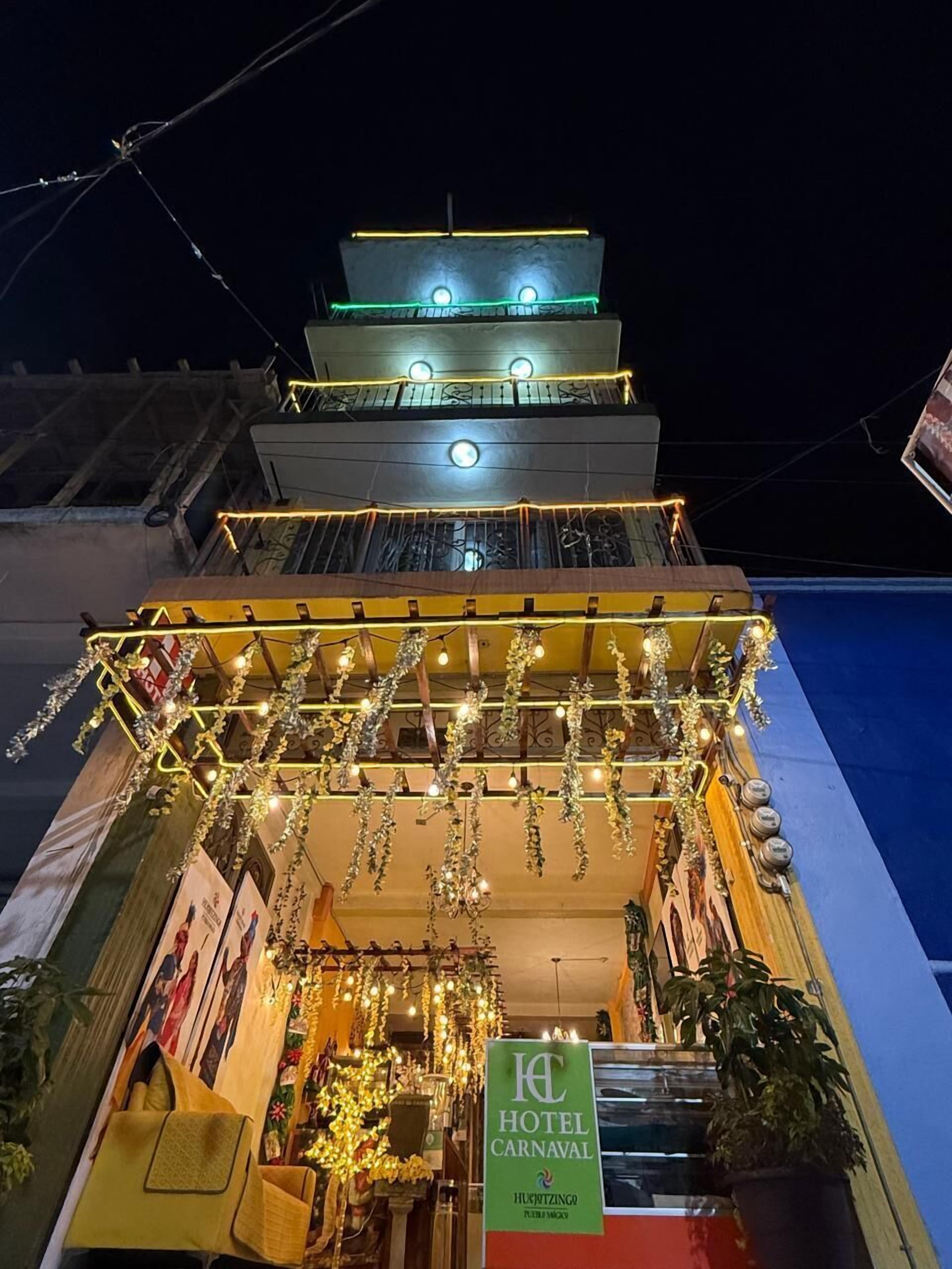 Majoituspaikan julkisivu