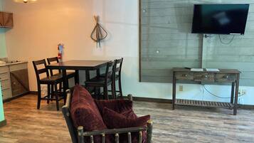 Family Condo, Pool View | Living area | Smart TV