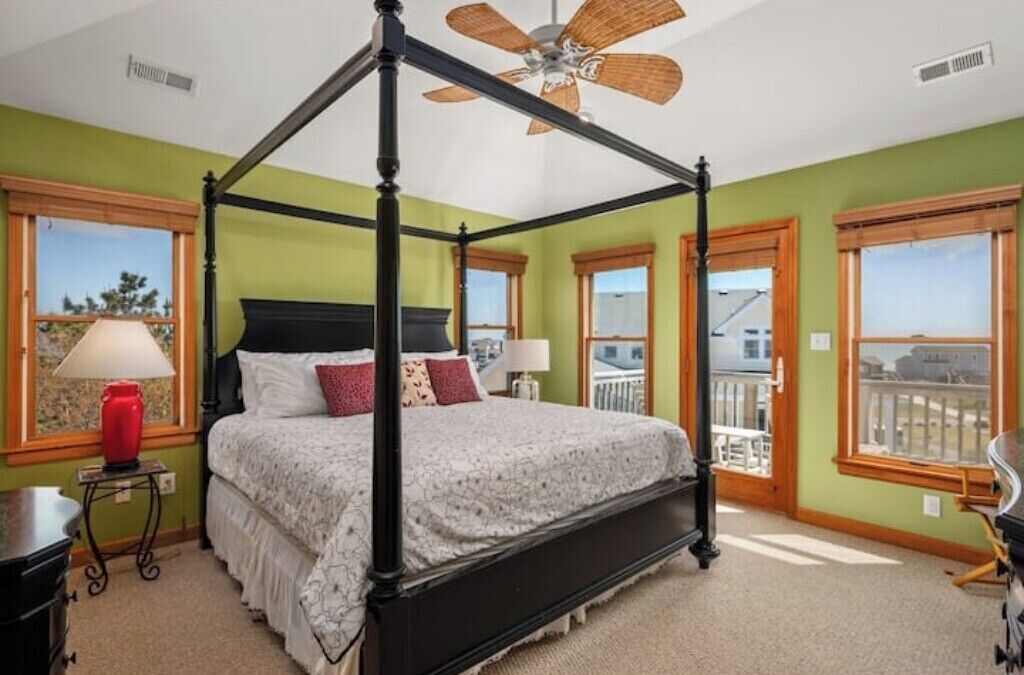 5 soverom, strykejern/-brett, wi-fi og sengetøy