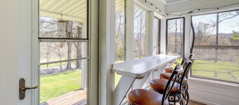 The Whitetop Farmhouse Getaway 4 Bedrm 2 Bathrm at Creeper Trailhead in Whitetop