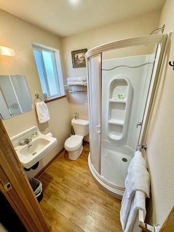 Bathroom. The Queen View Mini Suite A