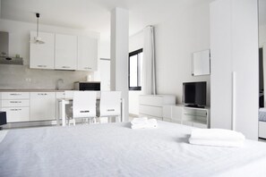 1 chambre, fer et planche à repasser, Wi-Fi, draps fournis