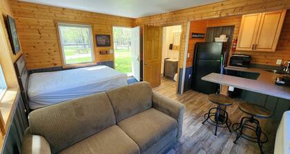 Studio cottage at Lake Road Campground, near the Majestic Mississippi River.