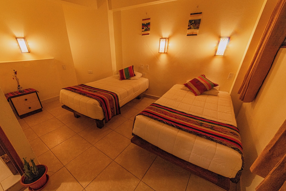 Basic Double Room | Free WiFi, bed sheets