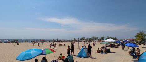 Plage à proximité, serviettes de plage
