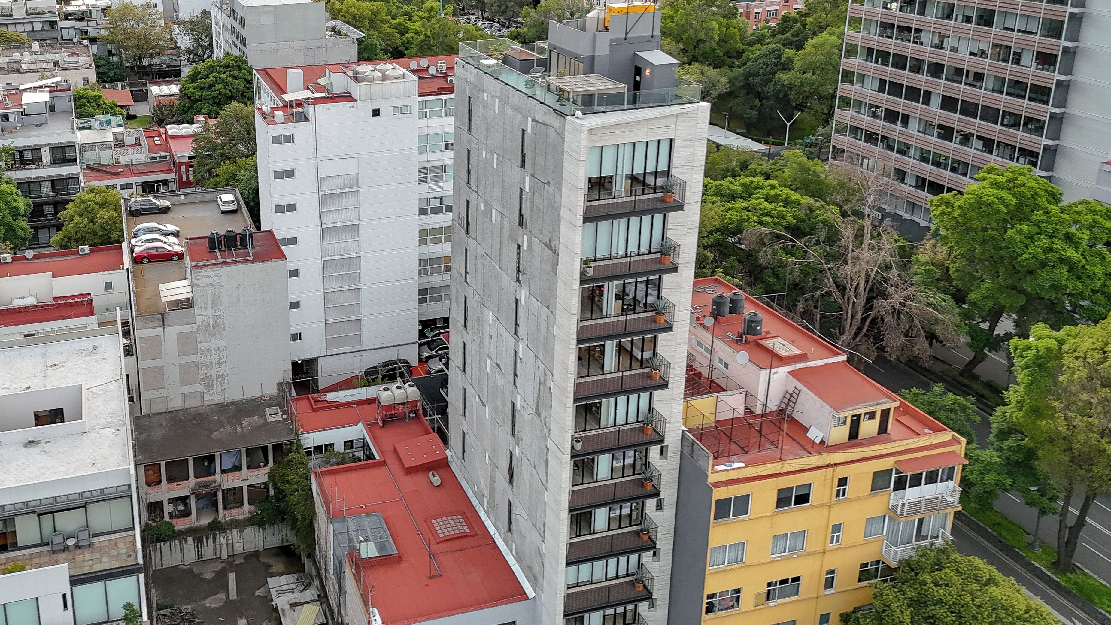 Voorkant van accommodatie