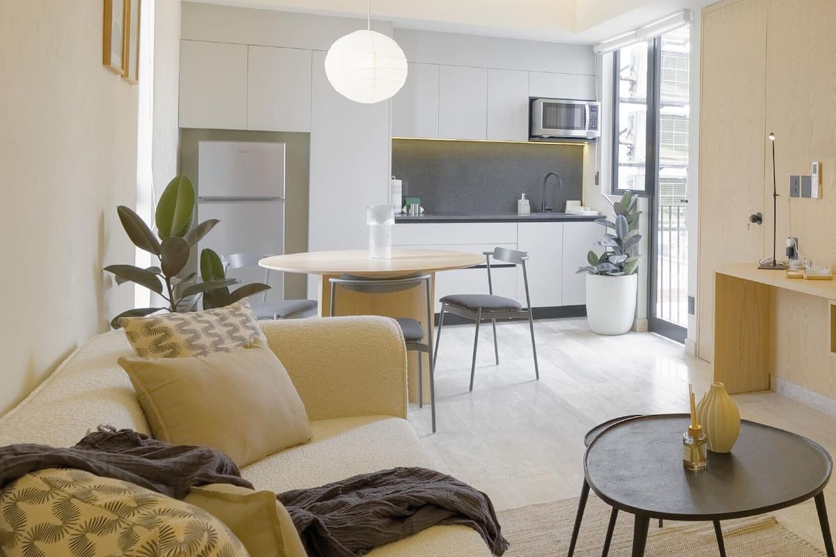 Appartement Premium, balcon | Coin séjour