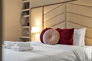 이코노미 아파트, 침실 2개 | 노트북 작업 공간, 암막 커튼, 다리미/다리미판, 무료 WiFi