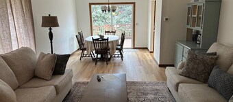 The Pool House- lots of sleeping space.  Great location!