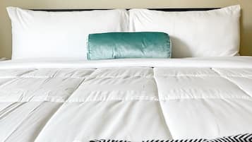 1 soverom, skrivebord, wi-fi (inkludert) og sengetøy