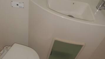 Dusche, Handtücher, Seife, Toilettenpapier