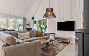 Tv, pejs, dvd-afspiller, bordfodbold