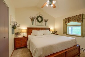 2 室のベッドルーム、ベッドシーツ