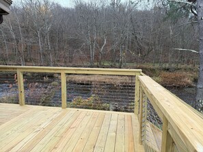 Property grounds - Waterfront property, perfect winter getaway, directly on the Willowemoc! (Livingston Manor)