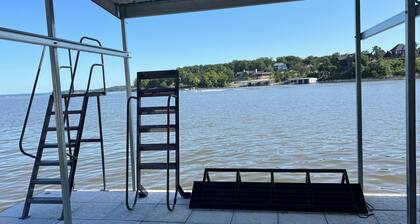 NEW LISTING! Lakefront Home on Grand Lake. Private Dock & Stunning Sunset Views!