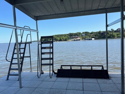 NEW LISTING! Lakefront Home on Grand Lake. Private Dock & Stunning Sunset Views!