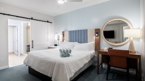 2 chambres, coffres-forts dans les chambres, fer et planche Ă repasser