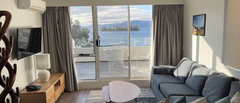 Smart TV, DVD player, books