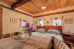 1 غرفة نوم وملاءات أسرّة