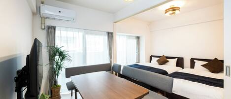 1 chambre, fer et planche à repasser, Wi-Fi gratuit