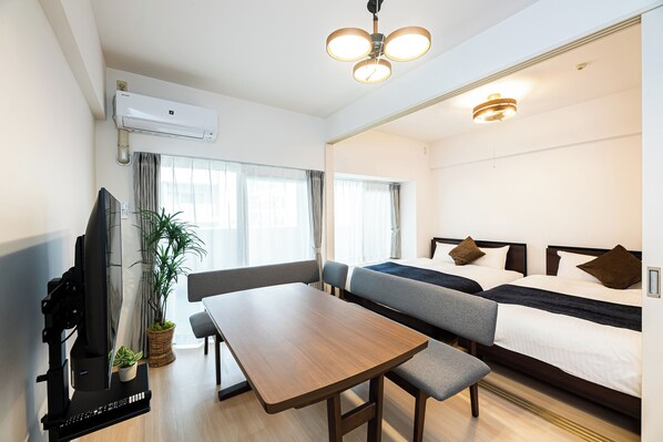 1 bedroom, iron/ironing board, free WiFi - El Stanza Tenjin East (Fukuoka)