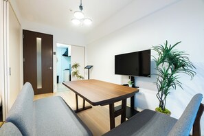 Appartement | 1 chambre, fer et planche à repasser, Wi-Fi gratuit