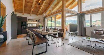 Lovely ski in-ski out chalet with a play area