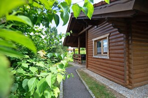 Exterior - Apartment 'Blockhaus Hedwig Eins' with Shared Pool, Private Terrace and Wi-Fi (Stamsried)