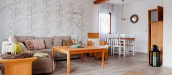 Holiday Home 'Ferienhaus Ebern-Sölln' with Private Terrace, Private Garden and Wi-Fi