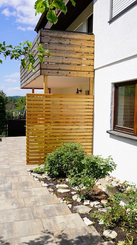 Holiday Home 'Ferienhaus Ebern-Sölln' with Private Terrace, Private Garden and Wi-Fi