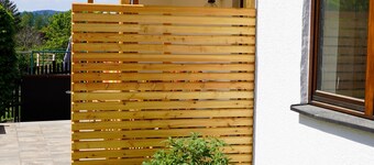 Casa de vacaciones 'Ferienhaus Ebern-Sölln' con terraza privada, jardín privado y Wi-Fi