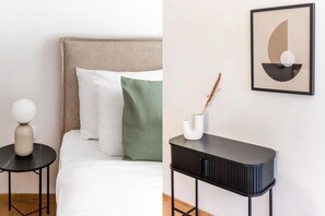 2 chambres, bureau, fer et planche à repasser, accès au Wi-Fi (inclus)