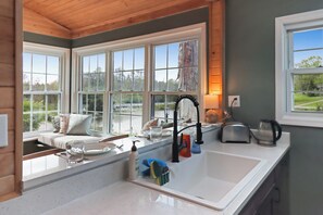 Interior - Serene Kentucky Lake Cabin Hot tub, Kayaks, Quiet Space, 15 min to Ark (Crittenden)