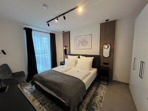 1 soverom, strykejern/-brett, wi-fi og sengetøy