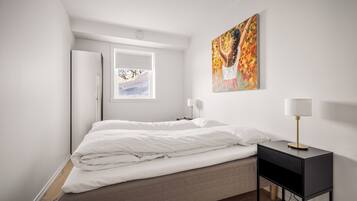 Leilighet med fjellutsikt 2 soverom, 4 personer(Sengetøy og håndklær er ikke inkludert) | 5 bedrooms, blackout curtains, soundproofing, iron/ironing board