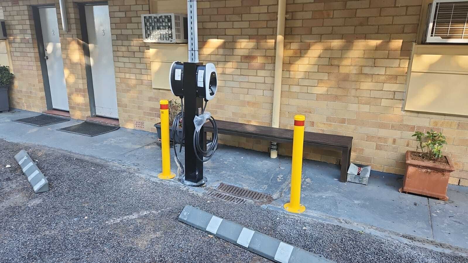 Façade de l’hébergement