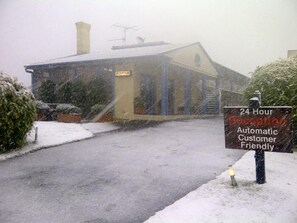 Fachada de la propiedad