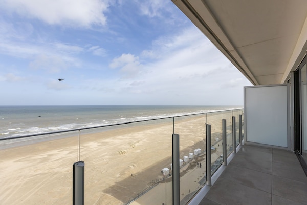 Accommodatie ligt op het strand