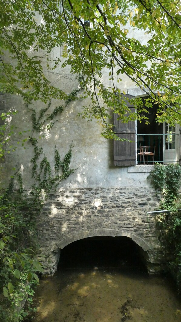 South window over the river
