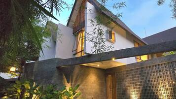 Fachada da propriedade