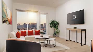 1 bedroom, hypo-allergenic bedding, in-room safe, laptop workspace