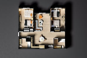 Standard Apartment | 1 bedroom, hypo-allergenic bedding, in-room safe, laptop workspace
