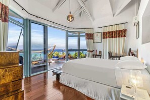 3 bedrooms, desk, iron/ironing board, WiFi - 3BR Villa Mémento with Infinity Pool (Temae)